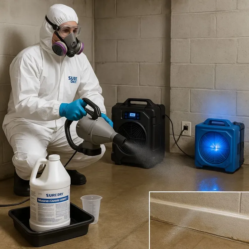 Sanitization and Odor Removal process in Islandia, NY