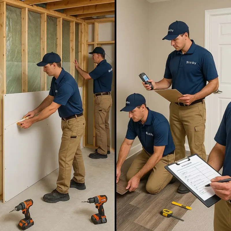 Repairs and Reconstruction process in Islandia, NY
